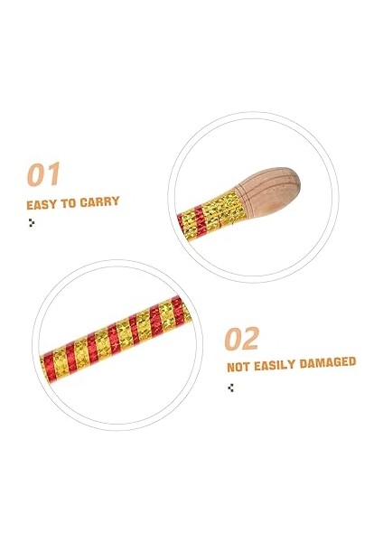 2pcs Ahşap Davul Çubukları Çocuklar Davul Çubukları Danandiya Çubukları Navratri Dandiya Için Çubuklar Davul Pratiği ve Performans Için Genç Davulcular Için Dans Dansı fiyatları