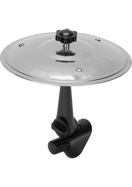 -Crash -Crash, Hoş Ton Araç Hava Havalandırma Çöküşü Zil Mini Gösterge Tablosu Için Ayarlanabilir Kol (Sılver)