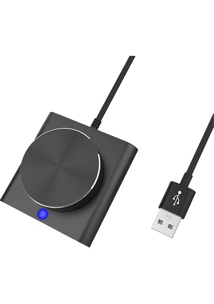 Pc USB Hacim Kontrol Düğmesi, Harici Ortam Ayarlama Denetleyicisi, Kazançlar Için Bilgisayar Ses Düzenleyici 7 8 10 11 Vista, Os X, Android