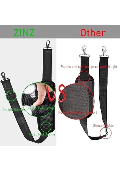 77 Inç Omuz Askısı Evrensel Çanta Askısı, Sabit Pedli Ultra Kalın Artı Uzun ve Nefes Alabilir Yastık, Dizüstü Bilgisayar Için Evrensel Yedek Çanta Askısı, Bagaj, Crossbody -Siyah fırsatları