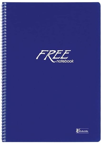 Color A4 Kareli 120 Yp. Pp Kapak Spiralli Free Okul Defteri modelleri