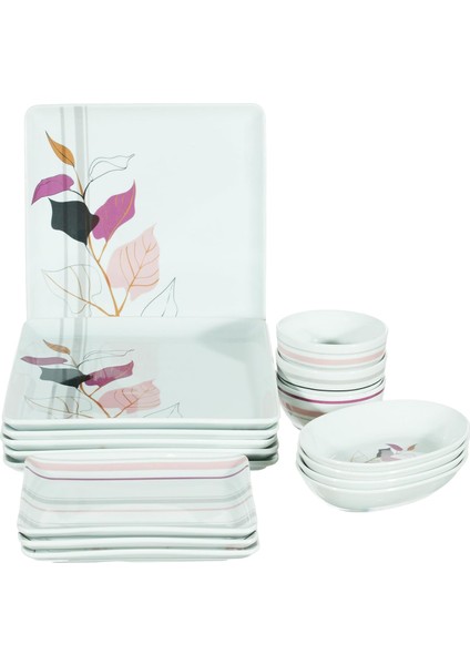 12342 16 Parça 6 Kişilik Kahvaltı Takımı