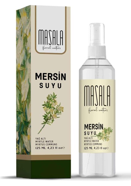 Masala Mersin Suyu 125 ml - Myrtle Floral Water -Sebum ve Yağ Dengeleyici Hidrosol modelleri