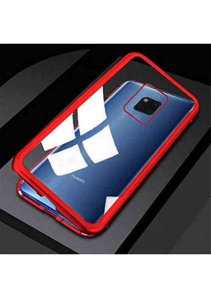 Mate 20 ile Uyumlu Pro Devrim Kırmızı Cep Telefonu Kılıfı