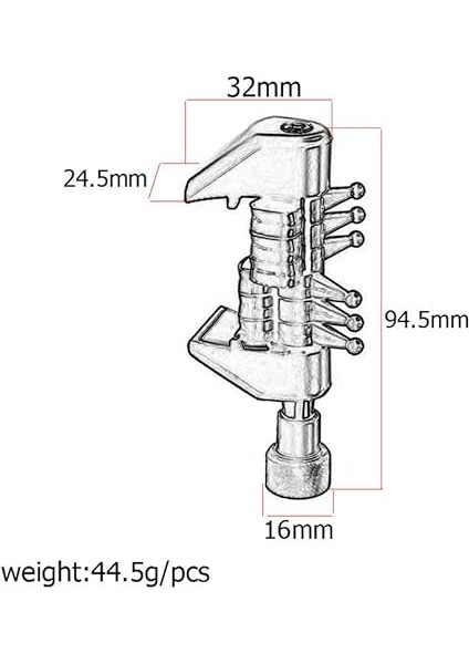 Çok Işlevli 6 Chord Capo, Açık Ayarlama Örümcek Akustik Gitar Telleri Için Taşınabilir Alternatif Ayarlama Gitar Kapısı, Siyah modelleri