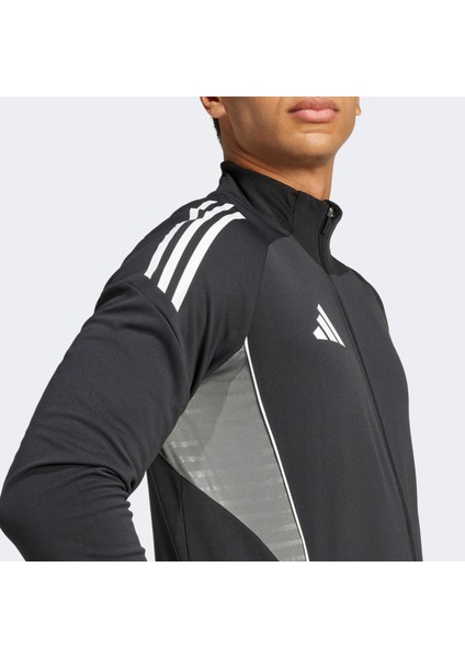 Tiro 25 Competition Training Erkek Siyah Futbol Eşofman Üstü.-