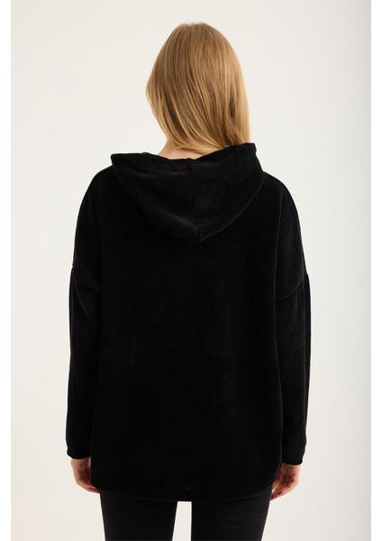 Kadife Yaldızlı Sweat indirimleri