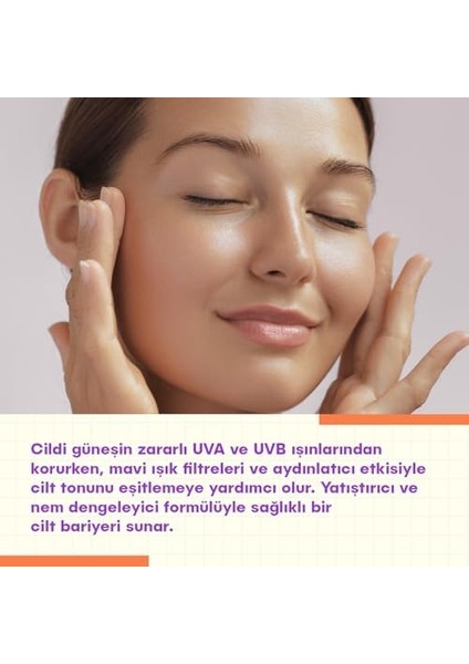 She Vec Just Protected From Sun – Aydınlatıcı ve Leke Karşıtı Güneş Koruyucu Krem Spf 50 modelleri