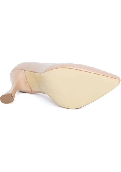 Kadın PC-52281 Topuklu Ayakkabı - Krem fırsatları