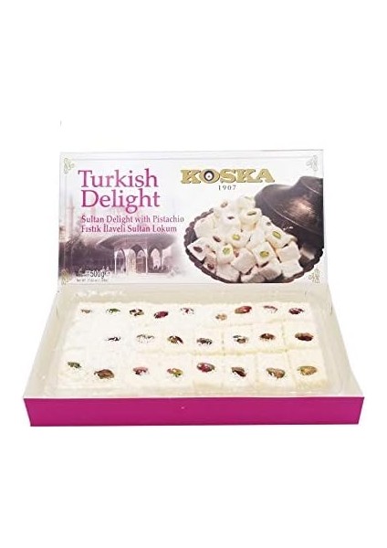 Koska 500 Gram Fıstıklı Sultan Lokum