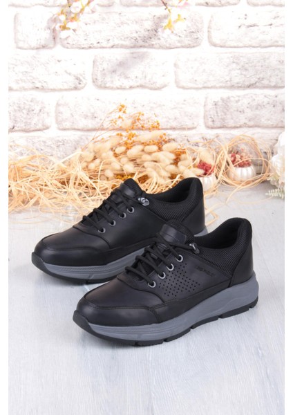 I1287 Kruvasan Hafif Rahat Yürüyüş Ayakkabısı Hakiki Deri Erkek Ayakkabı indirimleri