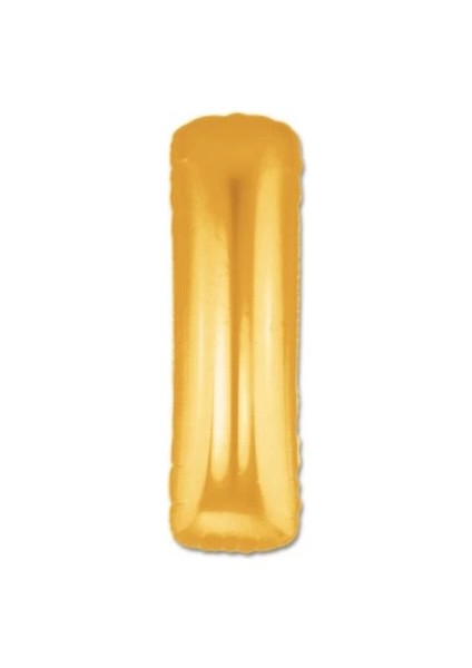 Altın Sarısı Folyo Harf Balon 1 Metre