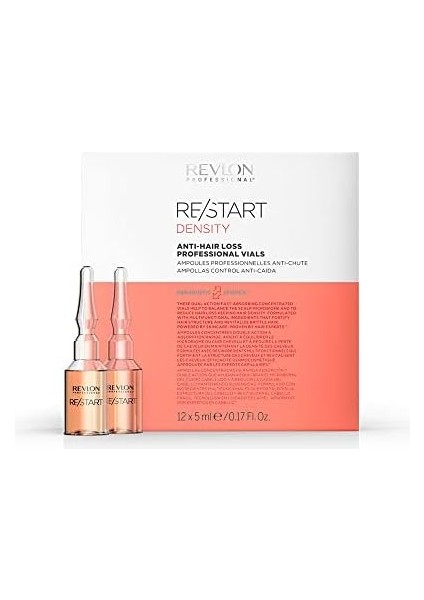 Revlon Professional Restart Anti-Hair Loss Professional Treatment 5ml x 12 modelleri