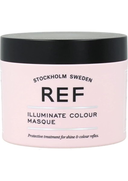 Ref Stockholm-Ref Illumınate Colour Masque 250 ml Boyalı Saçlar Için Aydınlatıcı Yoğun Bakım Maskesi