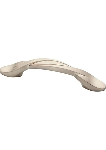 Brass Kavisli Dolap Çekme,, 3 Inç Çekmece Kolu, 25&apos;li Paket, P35518K-SN-B1 fiyatları