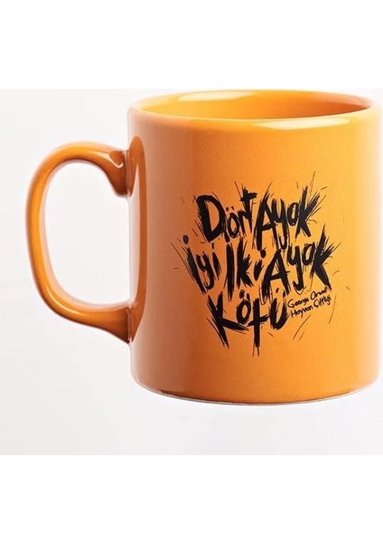 Dükkân Kupa(Sarı Seramik) - Ed. Ser.1 - George Orwell/hayvan Çiftliği