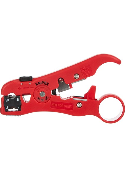 Koaksiyel ve Veri Kabloları Için Sıyırma Aleti 125 mm 16 60 06 Sb