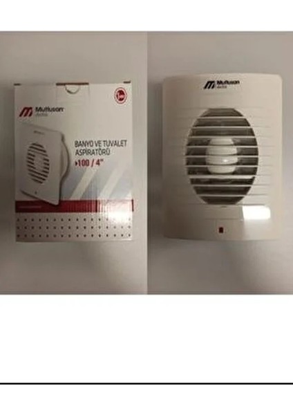 Mutfak Banyo Aspiratörü 100'Lük Kolay Montaj Özelliği ile Beyaz Renk fırsatları