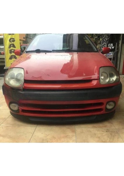 Renault Clio Symbol Uyumlu Evrensel 2 Parça Astra H Model Ön Ek Tampon Dili Lip Esnek Karlık