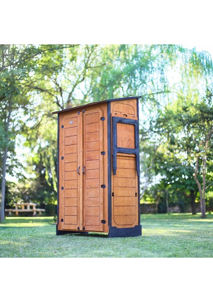 Ahşap Slim Depolama Dolabı (Dar Alanlar Için)