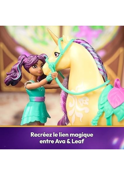 Academy Ava ve Tek Boynuzlu At Leaf Seti – Sevilen Netflix Dizisinden Yaklaşık 12 cm Orijinal Figürler,4 Yaş+ Için modelleri