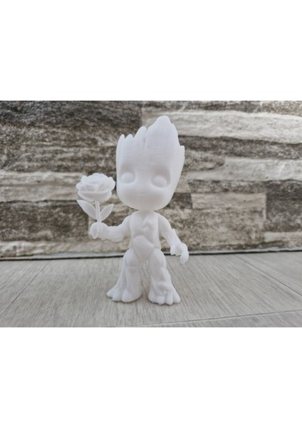 Kendin Boya Groot Figürü | Boyasız Hobi & Dekor Ürünü