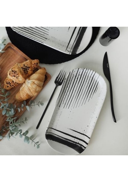 Shadowy Noyan Kayık Tabak 28 cm 2 Adet 21784 fiyatları