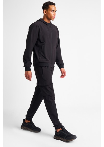 Erkek Fermuarlı Kapüşonlu Sweatshirt 25N-1102 modelleri