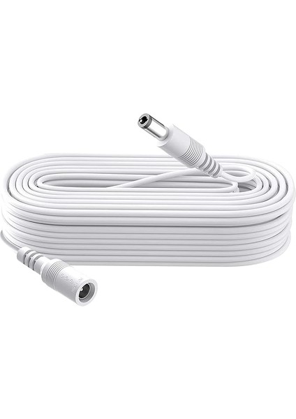 Cctv Güvenlik Kamerası Dvr Bağımsız, Dc Uzatma Kablosu 5.5mm x 2.1mm, Beyaz