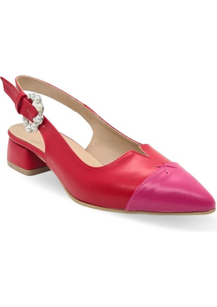 Carmira Inci Tokalı Kısa Topuklu Kadın Ayakkabı Büyük Numara modelleri