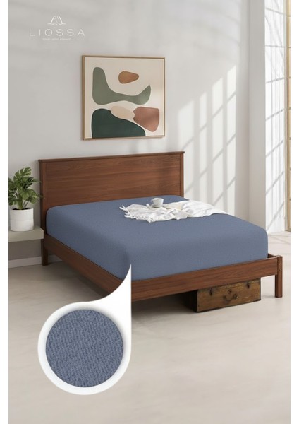 Premium Pamuklu Havlu Çarşaf | 360° Tam Lastikli | Tek/çift Kişilik Lastikli Havlu Çarşaf