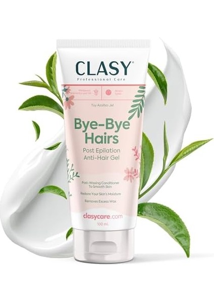 Clasycare Bye-Bye Hairs Tüy Azaltıcı Jel – Epilasyon Sonrası Ağda Bakım Kremi – Nemlendirici ve Tüy Geciktirici Jel – Bacak, Bikini, Koltuk Altı Için Uygun – Tüm Cilt Tipleri, 100 ml fiyatları