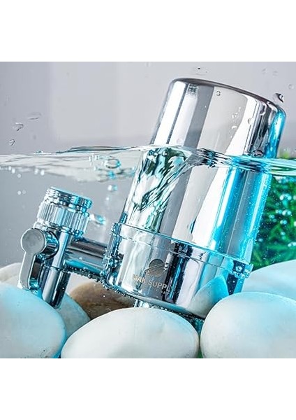 Supply Mutfak Musluk Su Filtresi, Su Arıtma Cihazı Kloru ve Koku Azaltır fırsatları