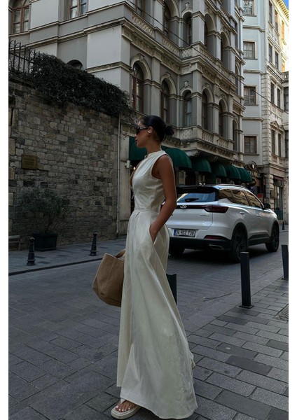 Fermuarlı Bele Oturan Geniş Çan Etek Pinterest Tasarım Trend Elbise indirimleri