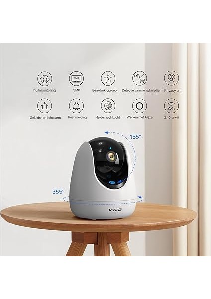 Cp3 Pro 3mp Pan/tilt 2k 360° Kablosuz Güvenlik Kamerası fiyatları