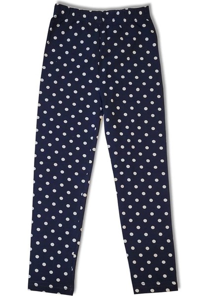 Berrak Kız Puantiyeli Tayt 2594