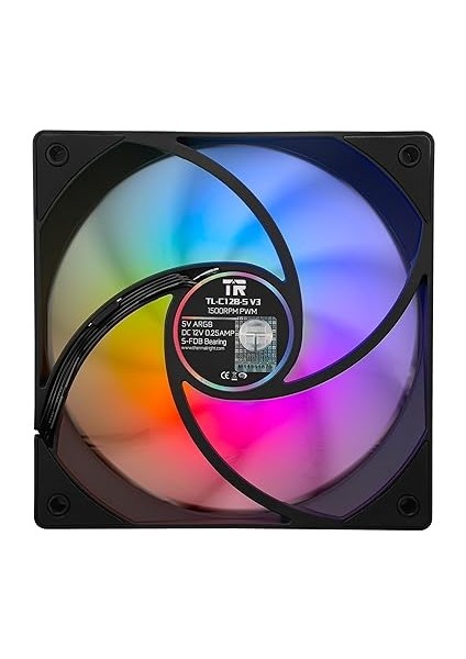 TL-C12B-S V3 Argb 120MM Siyah 3’lü Kasa Fanı fırsatları