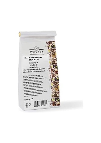 Beta Mao Jian Çayı (G.628) 50GR - B.223
