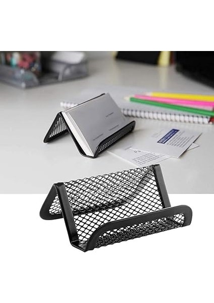 Kırtasiye Masa Üstü Lüx Metal Kartvizitlik (Siyah) fiyatları