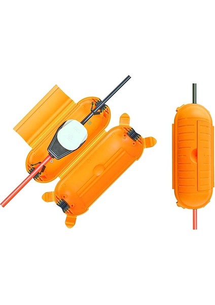Safe-Box Kablo Koruyucu Kapsülü Bıg IP44 Dış Mekan Sarı