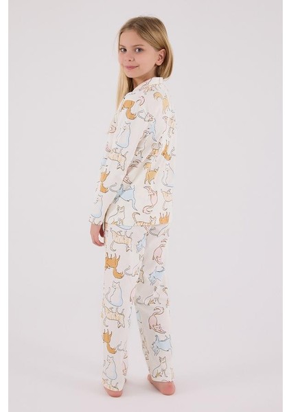 Roly Poly RP3711-G Kız Çocuk Pijama Takım modelleri