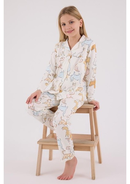 Roly Poly RP3711-G Kız Çocuk Pijama Takım indirimleri