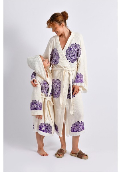 Mandala Drift Çocuk Kimono fırsatları