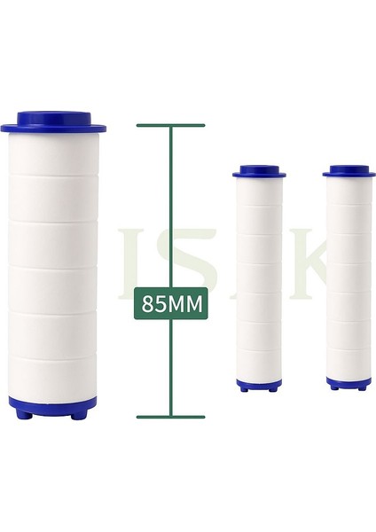 3 Adet Duş Başlığı Filtresi- Kireç Pas Tortu Engelleyici Filtre