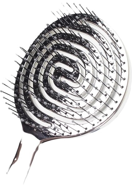 Pro 3D Flexi Kontrol Açma Tarama Saç Fırçası Gümüş - 35 modelleri