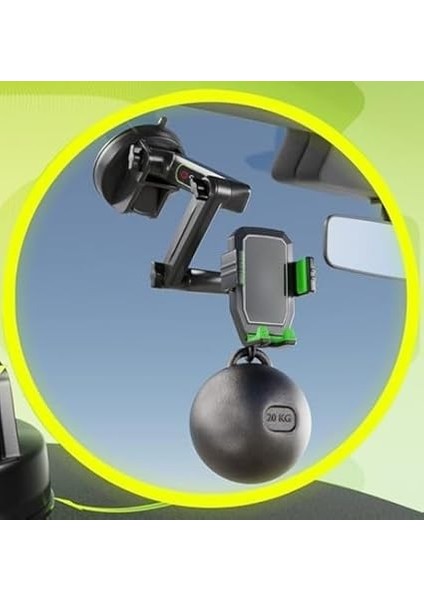 D001 Ağır Vasıta Araçlar Için Araç Tutucu Kamyon Tır Otobüs Ekskavatör Gibi Büyük Araçlar Için Büyük Boy ve Büyük Vakumlu Ergonomik Tasarım Aplus Kalite Memnuniyet Garantili Araç Telefon Tutucu fiyatları