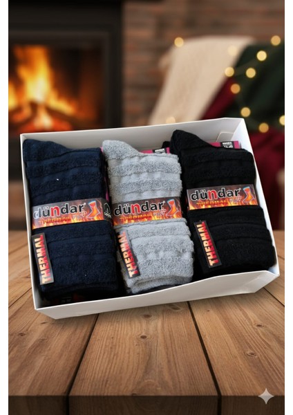 Unisex Havlu Thermal Soket Çorap, Asorti, 12 Adet Fiyatıdır modelleri