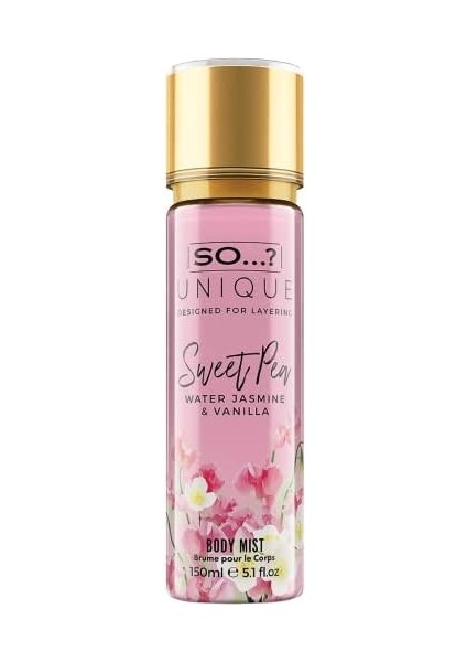 So...? So…? Unique Sweet Pea Vücut Spreyi 150ML