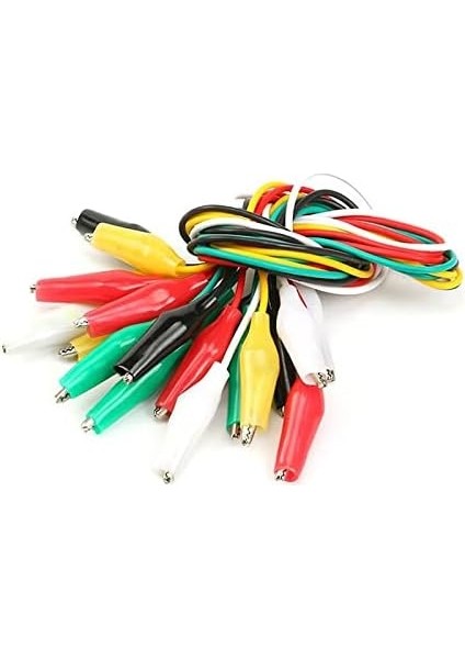 Krokodil Soketli Kablo 50CM Timsah Ağızlı Kıskaç Prototip fırsatları