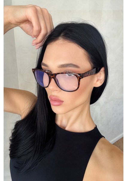 Bilgisyar Tablet Tv Koruyucu Gözlük Wayfarer Mavi Işık Korumalı Blue Block Optik Uyumlu Camları Değiştirilebilir